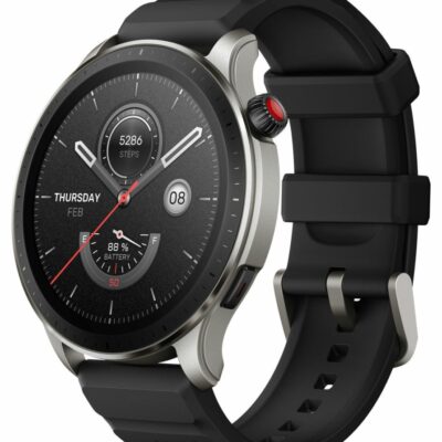 Kellot Amazfit  | Amazfit Gtr 4 Superspeed Black W2166Eu1N