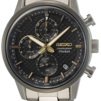 Kellot Seiko  | Seiko Titanium Chronograph Ssb391P1