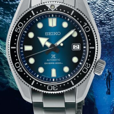 Kellot Seiko  | Seiko Spb083J1 Prospex Automatic Diver Great Blue Hole Special Edition