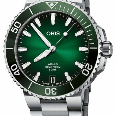 Kellot Oris  | Oris Aquis Date Calibre 400 41,5 Mm 01 400 7769 4157-07 8 22 09Peb