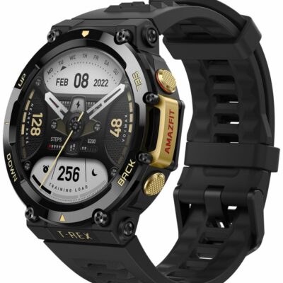 Kellot Amazfit  | Amazfit T-Rex 2 Astro Black And Gold W2170Ov8N